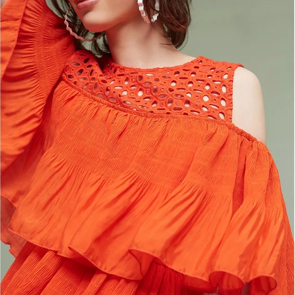 Eva Franco Dresses & Skirts - Woman’s Size Large Eva Franco  Fiesta Open-Shoulder Mini Dress Anthropologie USA